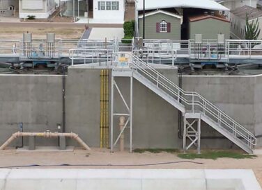 Hidalgo MUD water treatment plant building exterior